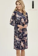 Bluzki damskie - TUNIKA TARO 3060 VENUS AW24 (kolor granat, rozmiar S) - miniaturka - grafika 1