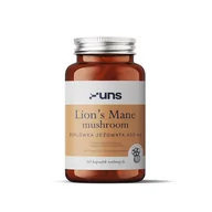 Witaminy i minerały dla sportowców - UNS Lion's Mane Mushroom Soplówka Jeżowata 400mg 60vegcaps - miniaturka - grafika 1