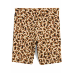 Młodzieżowe krótkie legginsy Essentials Animal PUMA Light Sand Beige - Odzież sportowa dziecięca - miniaturka - grafika 1