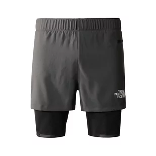 Spodenki The North Face Lab Dual 0A823TMN81 - szare - Spodnie sportowe męskie - miniaturka - grafika 1