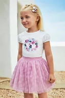 Dresy i komplety dla dziewczynek - Mayoral komplet dziecięcy kolor fioletowy - miniaturka - grafika 1