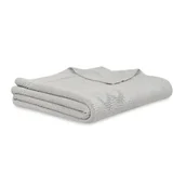 Koce i narzuty dla dzieci - BabyMatex Kocyk bambusowy 80x100 Thai szary jasny - miniaturka - grafika 1