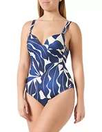 Stroje kąpielowe - Triumph Women's Summer Allure OWP 01 kostium kąpielowy, połączenie niebieskiego światła, 46B, Blue - Light Combination - miniaturka - grafika 1
