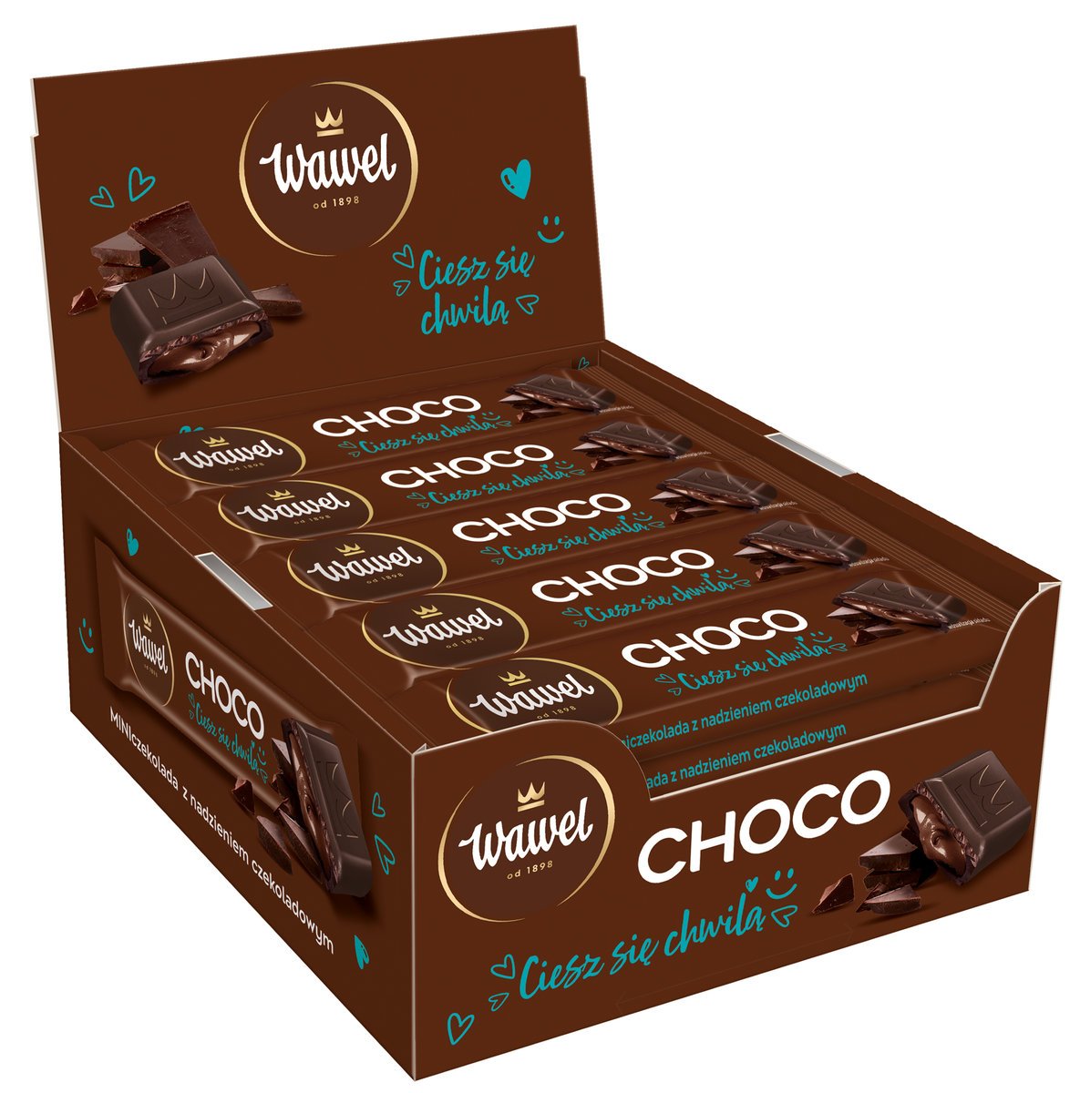 Display MINIczekolada Choco Wawel 40g 30 sztuk