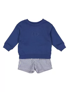 Bluzy i sweterki niemowlęce - GAP 2-częściowy zestaw w kolorze granatowym - grafika 1