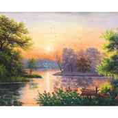 Malowanie po numerach - Titanum Malowanie po numerach - 40x50cm Pejzaż - miniaturka - grafika 1