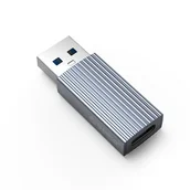 Złącza, przejściówki, adaptery - Adapter AH-AC10 przejściówka USB-C na USB-A - szary ORICO - miniaturka - grafika 1