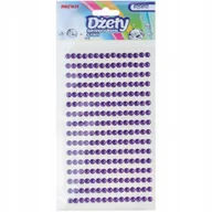 Dekoratorstwo - Brewis Dżety samoprzylepne fioletowe 4mm - opak. 240szt. VB8638 - miniaturka - grafika 1
