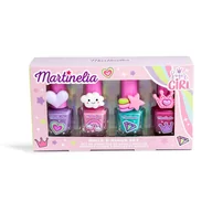 Biżuteria dla dzieci - Zestaw lakierów do paznokci i pierścionków dla dzieci Martinelia mix 4x5 ml - miniaturka - grafika 1
