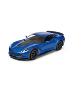 Kolekcjonerskie modele pojazdów - Maisto, Corvette Z06, 2015, Niebieski, 1/24, 31133 - miniaturka - grafika 1