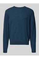 Swetry męskie - Sweter z dzianiny o kroju regular fit z czystej bawełny - Tom Tailor - miniaturka - grafika 1