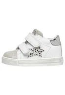 Buty dla dziewczynek - Falc SpA Falcotty Sasha VL, Buty dziecięce, Biało-srebrne, 18 EU, Biały srebrny - miniaturka - grafika 1