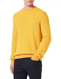 BOSS Keyrete bluza męska z dzianiny, Light/Pastel Yellow740, XL - Bluzy męskie - miniaturka - grafika 1