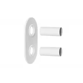 Akcesoria grzewcze - Invena zestaw maskujący podwójny do grzejnika biały UA-12-B15 - miniaturka - grafika 1