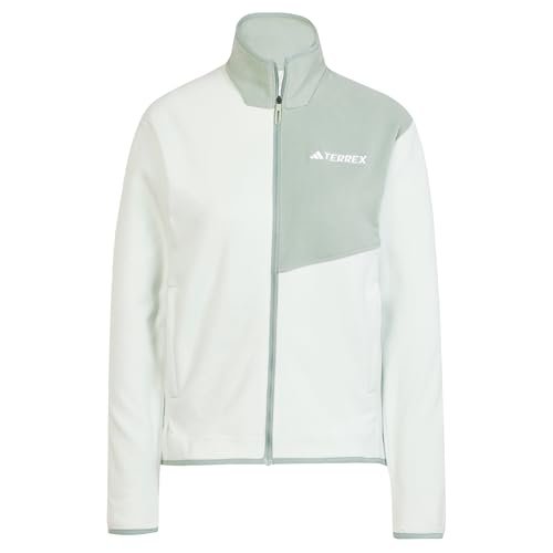 adidas Kobiety Terrex Multi Full Zip Fleece Jacket, Linen Green/Silver Green, M