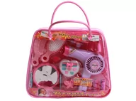 Zabawy w naśladowanie dorosłych - ElektroStator Kosmetyczka dla dziewczynki w torebce zestaw kosmetyczny piękno kosmetyki Y272 Y272 - miniaturka - grafika 1
