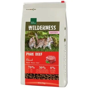 REAL NATURE WILDERNESS Pure Beef Kitten 2,5 kg - Mokra karma dla kotów - miniaturka - grafika 1