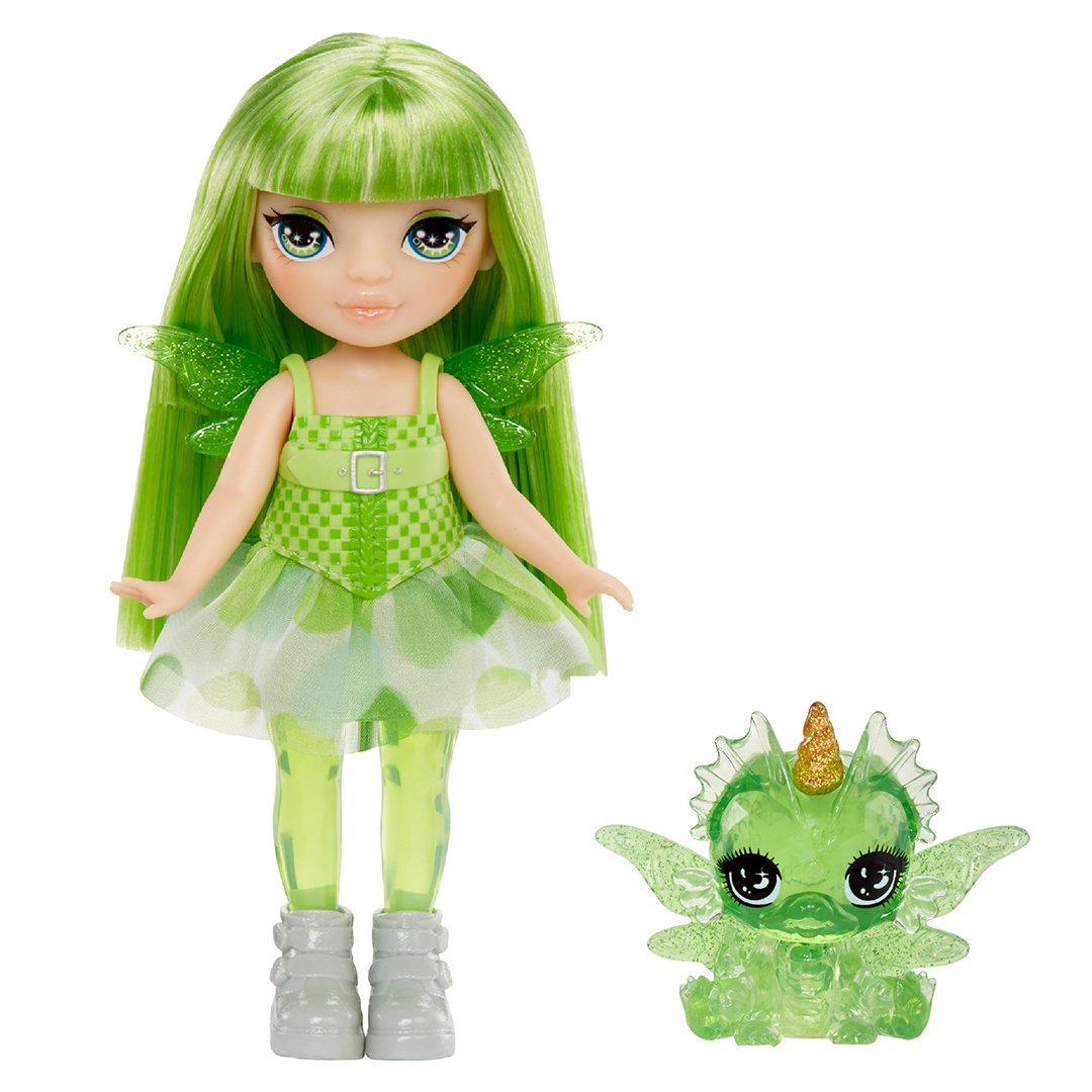 Rainbow High Littles Rainbow Fantasy Fairies Doll- Emerald (Green)