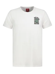 Sublevel Koszulka w kolorze białym - Koszulki męskie - miniaturka - grafika 1