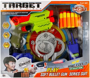 Pistolet na strzałki z akcesoriami MEGA CREATIVE 502228 - Zabawki militarne - miniaturka - grafika 1