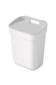 Kosze na śmieci - Kosz do segregacji śmieci 10l - biało szary - miniaturka - grafika 1