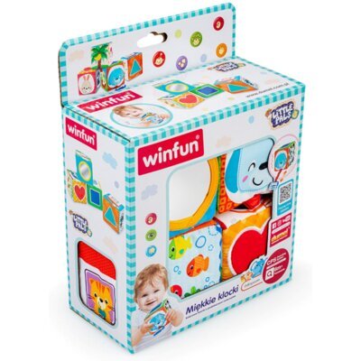 Zabawka DUMEL Winfun Miękkie klocki WF 30404