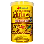 Pokarm dla ryb - Tropical Ichtio-Vit w płatkach pokarm podstawowy w płatkach dla rybek 1000ml/200g - miniaturka - grafika 1
