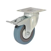 Meble modułowe i akcesoria - Zestaw jezdny z kołem obrotowym 75 mm/50 kg Stahl - miniaturka - grafika 1