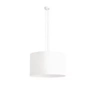 Lampy sufitowe - Aldex Lampa wisząca Barilla 3 biała 1089E - miniaturka - grafika 1