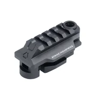 Osprzęt do wiatrówek - Strike Industries - Adapter montażu kolby Picatinny Strike do Stribog SP9 - Czarny - SI-SP9-PSA-BK - miniaturka - grafika 1