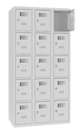 Szafki BHP - Szafa do przedszkola i podstawówki 15 schowków SMS 335 - miniaturka - grafika 1