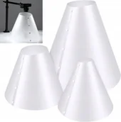 Inne akcesoria studyjne - NEEWER 3x Stożkowy Dyfuzor 14" 15" 20" do Zdjęć Studio Alternatywa Lightbox / NK001 - miniaturka - grafika 1