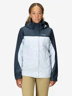 Kurtki i kamizelki sportowe damskie - Marmot Kurtka funkcyjna "PreCip Eco" w kolorze granatowo-błękitnym - miniaturka - grafika 1