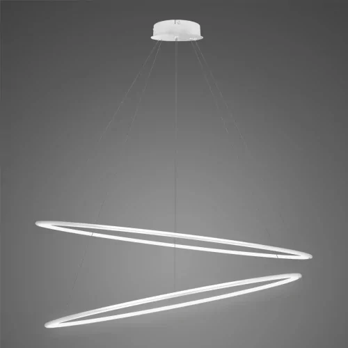 Lampa Ledowe Okręgi No. 2 Φ120 cm in 4k biała ściemnialna Altavola Design