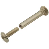 Zawiasy, okucia i inne akcesoria - Złącze śrubowe Ø5 mm 4 szt. nikiel - miniaturka - grafika 1