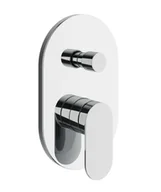 Baterie wannowe i prysznicowe - Ravak Chrome II - Bateria podtynkowa, do 2 odbiorników, chrom X070454 - miniaturka - grafika 1