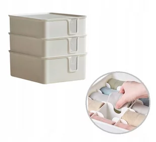 Organizer Do Szuflady Na Ubrania Zestaw 3 Sztuk - Meble modułowe i akcesoria - miniaturka - grafika 1