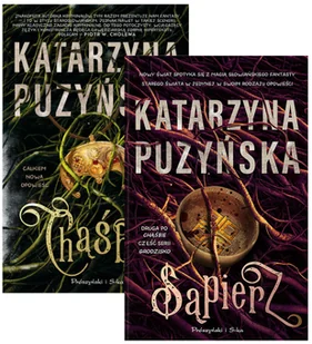 Pakiet Grodzisko. Tomy 1-2 Chąśba, Sąpierz - Katarzyna Puzyńska - książka - Fantasy - miniaturka - grafika 1