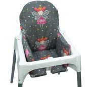 Krzesełka do karmienia - PODUSZKA DO KRZESEŁKA IKEA ANTILOP MIĘKKA BAWEŁNIANA Kerstin - miniaturka - grafika 1