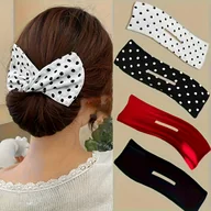 Ozdoby do włosów - TEMU 4 szt. Magiczne spinki do włosów dla kobiet – Fryzura bez umiejętności dla luźnych/rozluźnionych włosów, klipsy do skręceń, łatwy tworzyciel - miniaturka - grafika 1