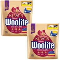 Środki do prania - Zestaw Woolite Mix Colors z keratyną Kapsułki do Prania 66 szt. - miniaturka - grafika 1