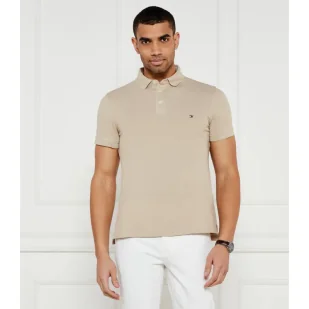 Tommy Hilfiger Polo Slim Fit pique - Koszule męskie - miniaturka - grafika 1
