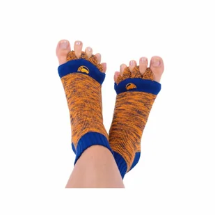 Skarpety regulowane Orange/Blue -rozm. M - Bielizna lecznicza - miniaturka - grafika 1