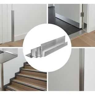 GAL-INDUSTRIAL Kątownik Aluminiowy SZCZOTKOWANY 20x10x2mm 380cm Alu + Cięcie na wymiar - Inne materiały budowlane GAL-INDUSTRIAL Kątownik Aluminiowy SZCZOTKOWANY 20x10x2mm 380cm Alu + Cięcie na wymiar - Inne materiały budowlane - miniaturka - grafika 1