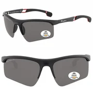 Okulary przeciwsłoneczne - Męskie okulary przeciwsłoneczne z filtrem UV400 i polaryzacją SP317 - miniaturka - grafika 1