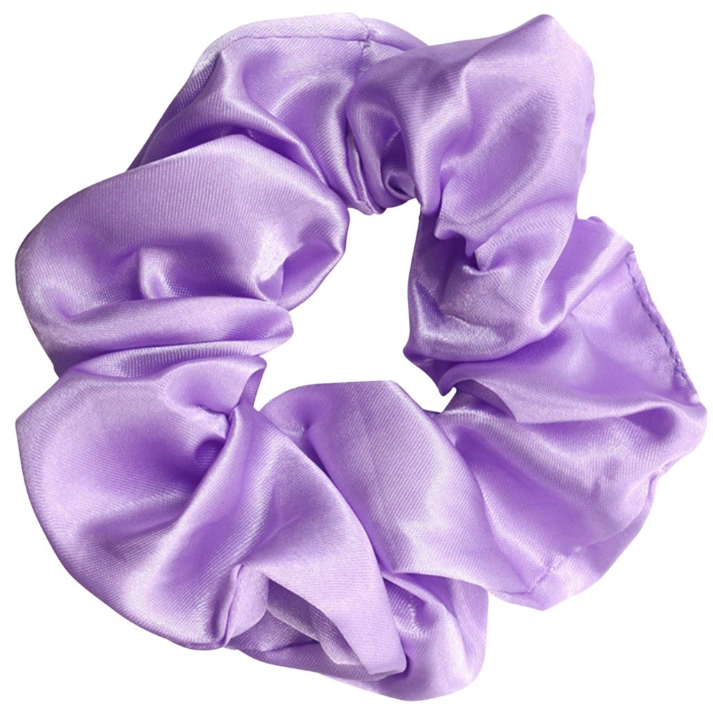 Gumka do Włosów Fioletowa Satynowa Bez Łączeń Wygodna i Bezpieczna