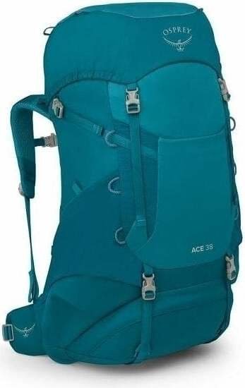 Osprey Ace Plecak Blue Spikemoss/Deep Peyto 38 L