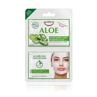 EQUILIBRA Aloesowa maseczka oczyszczająca do twarzy - Aloe Aloesowa maseczka oczyszczająca do twarzy - Aloe - Szampony do włosów - miniaturka - grafika 2
