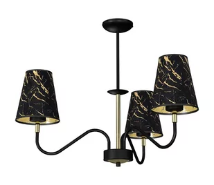 Milagro Lampa wisząca HERMES Black/Gold 3xE27 MLP7281 - Lampy sufitowe Milagro Lampa wisząca HERMES Black/Gold 3xE27 MLP7281 - Lampy sufitowe - miniaturka - grafika 2