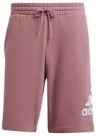 Spodenki damskie - adidas Męskie szorty Essentials z dużym logo, frotte, S - miniaturka - grafika 1